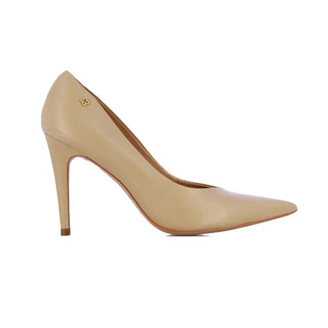 Leather Pump Heel Nude Europa Art