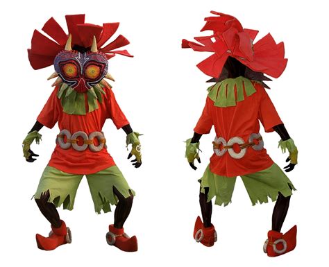 Skull Kid cosplay - front and rear view by Skull-the-Kid on DeviantArt