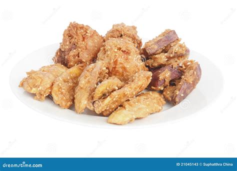 Deep Fried Sliced Banana Potato Jackfruit Stock Photos Free And Royalty