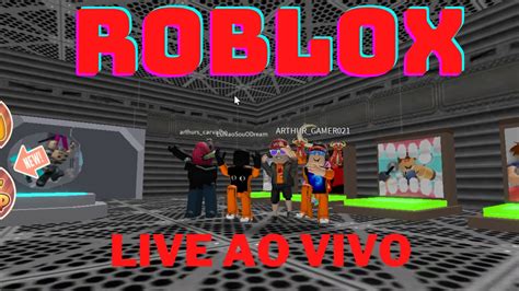 Live De Robloxjogando Roblox Inscritos Live Das H A Meia Noite