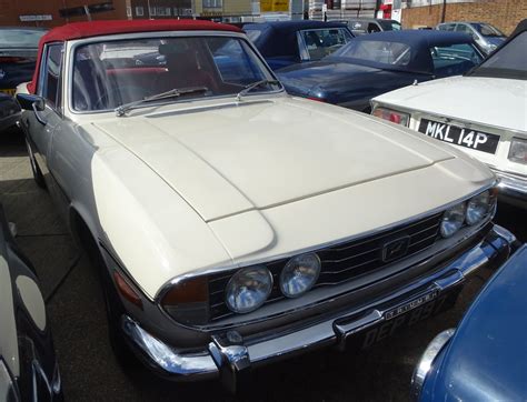 Triumph Stag Reg Dep Personalised Plates Neil Potter