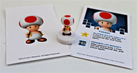 Super Mario Monopoly Gamer Toad Power Pack Token Card Board Game Piece