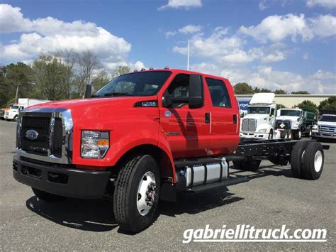 2017 Ford F750 Crew Cab For Sale Cab And Chassis Nf 7285