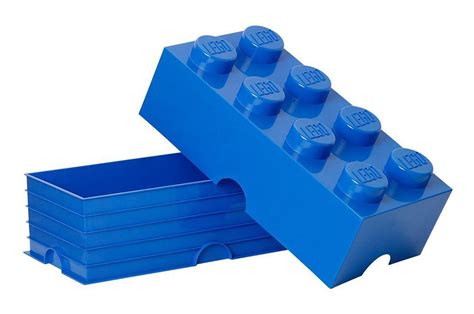 Lego Rangements Pas Cher Brique De Rangement Lego Movie Bleue