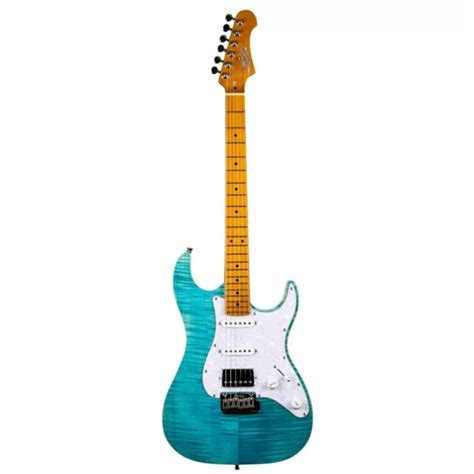 Jet Js Obl Electric Guitar Flamed Top Ocean Blue