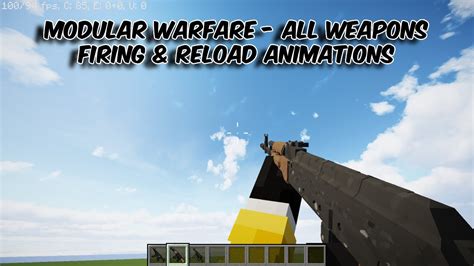 Modular Warfare Mod All Weapons Reload And Firing Animations