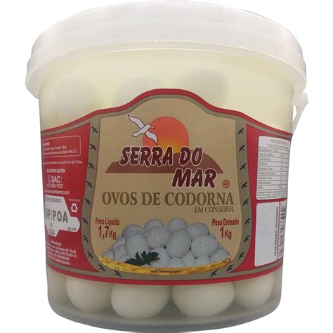 Ovo De Codorna 1kg Balde Serra Do Mar Shopee Brasil