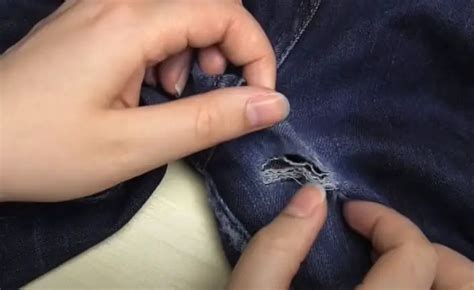 Step By Step Guide On How To Sew Ripped Jeans