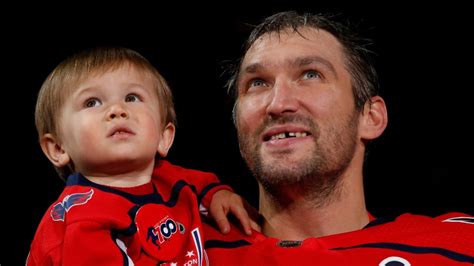 Watch Alex Ovechkin’s Son Sergei Has Mastered His Backhand Shot Nbc4 Washington