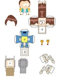 Ideias De South Park Paper Craft Bonecos De Papel South Park