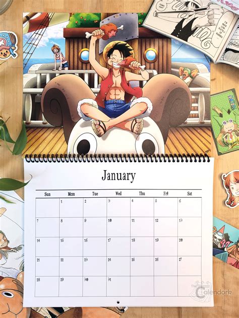 One Piece Calendar Ginni Yolande