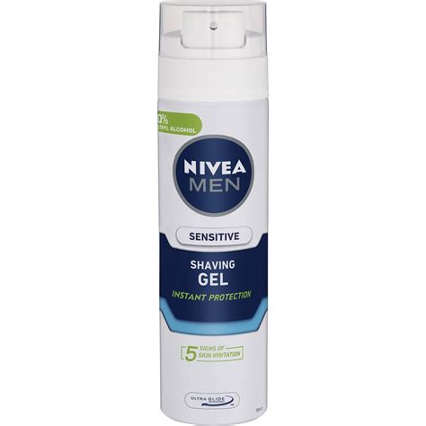 Nivea Men Sensitive Shave Gel With Chamomile Vitamin E Ml Woolworths