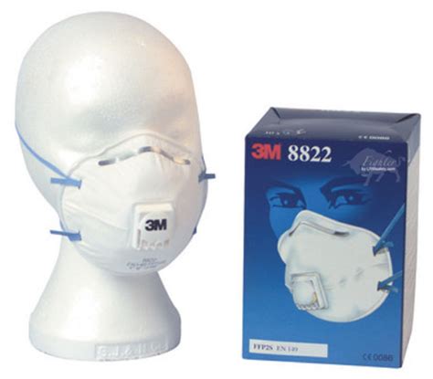 3m 8822 Ffp2 Valved Respiratory Mask 10 Pack North Sea Workwear