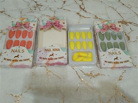 fake nails, Beauty & Personal Care, Hands & Nails on Carousell