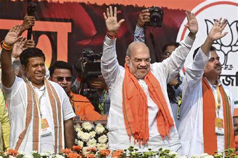 Bharatiya Janata Party Bjp Amit Shah Rally Is The Bjp Mulling