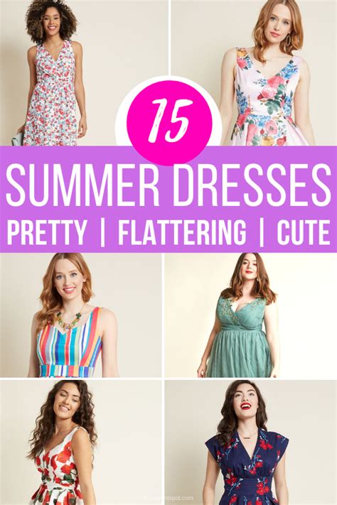 15 Flattering Summer Dresses For A Big Bust And Tummy That You Will