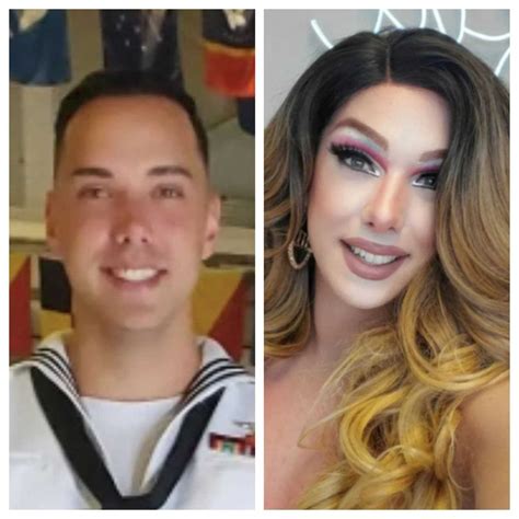 US Navy S Popular Active Duty Drag Queen Harpy Daniels Is Pennsylvania