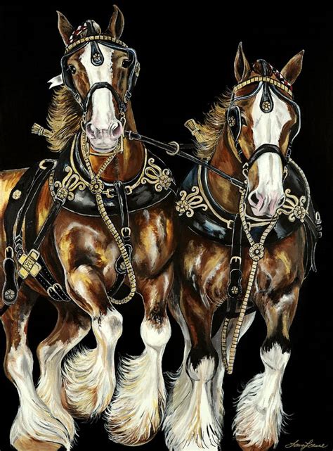 ‘the Clydesdales By Laura Jeanne Now Sold Horse Drawings Animal