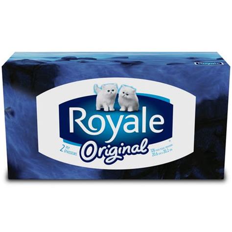 2 Ply Facial Tissue 100 Sheets Per Box Royale® Original Dizin Online Store