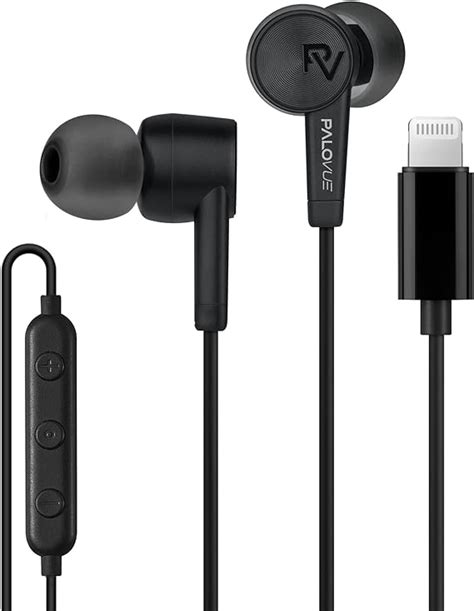 PALOVUE Cuffie Lightning Auricolari In Ear Compatibili Per IPhone 14 13