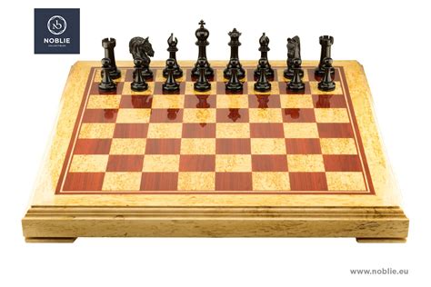 Luxury Wooden Chess Set Champion S Mind Noblie