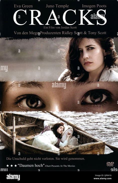 Eva Green Poster Cracks 2009 Stock Photo Alamy