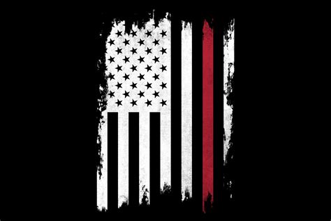 Distressed USA Flag Red Stripe Graphic by Jankow · Creative Fabrica