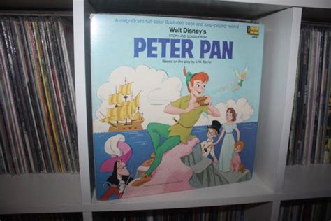 Walt Disney S Story And Songs From Peter Pan Vinyl Etsy Walt Disney