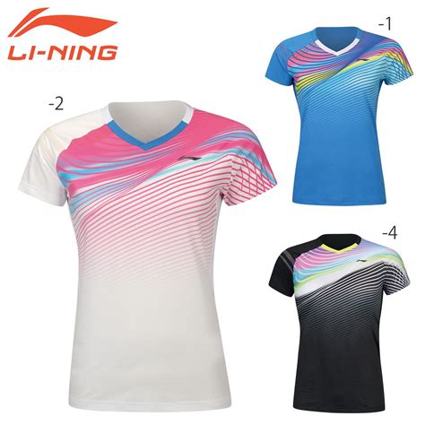 LI NING AAYS056 ゲームシャツ バドミントンウェア レディース リーニン バドミントン ウェア LI NING リー