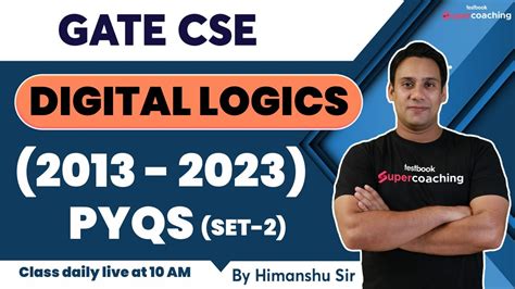 GATE CSE Previous Year Question Papers GATE CSE Digital Logics 2013