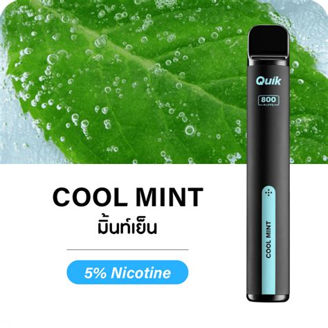 Ks Quik Mint 800 Puffs RELX X KARDINAL Official