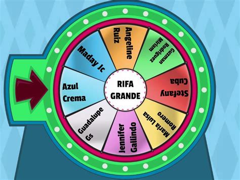 Rifa GRANDE Spin The Wheel