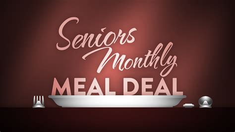 Seniors Monthly Meal Deal Northside Church Of Christ San Antonio