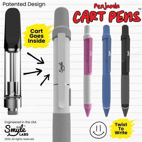 Penjamin Cart Pen By Smyle Labs Thc Wax Dab Concentrate Cartridge