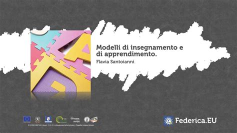 Modelli Di Insegnamento E Di Apprendimento Presentazione Del Corso