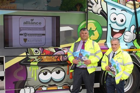 Schools Offered Recycling Workshops In A Converted Bin Wagon Our