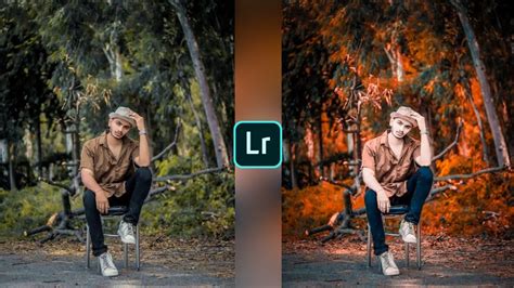 Lightroom Moody Orange Effect Photo Editing Tutorial Lightroom