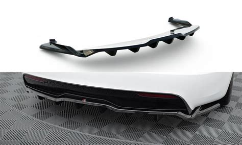 Splitter Trasero V Tesla Model S Plaid Mk Facelift Maxtuning Shop