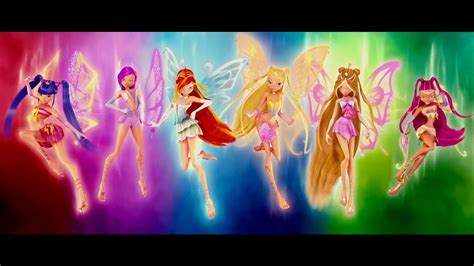 Winx Club Movie Enchantix Transformation 50fps Youtube