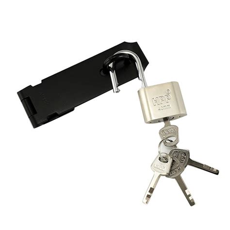 Stainless Steel Padlock Hasp And Staple Heavy Duty Shed Door Latch Shed