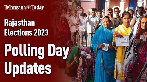 Rajasthan Elections 2023 Polling Day Updates Rajasthan News