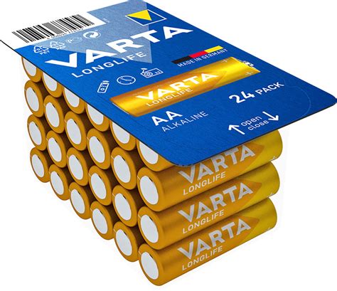 Varta Longlife Aa Mignon Alkaline Batterien In Er Box