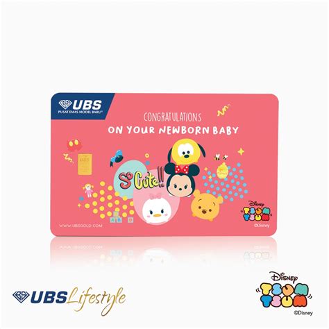 Jual Ubs Logam Mulia Disney Tsum Tsum New Born Gr Shopee Indonesia