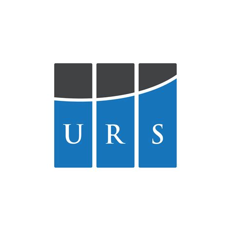 Urs Letter Logo Design On White Background Urs Creative Initials