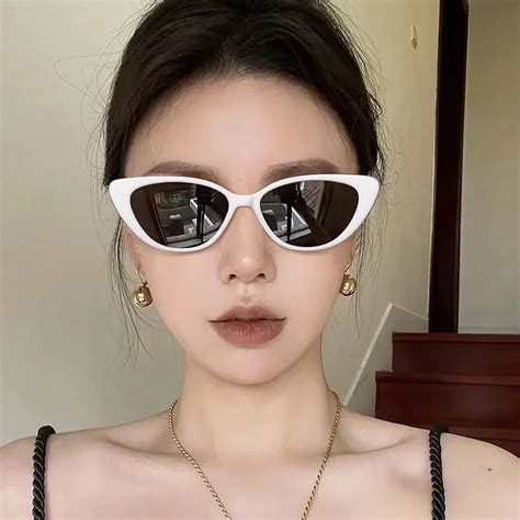 Fashion Cat Eye Sunglasses Women Vintage Oversized Gradient Sun Glasses