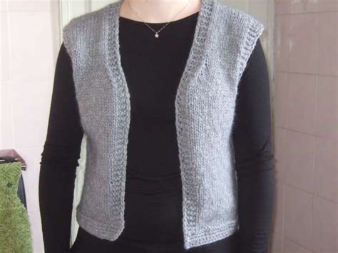 Tuto Tricot Gilet Sans Manche Femme Tutoriel Couture Et Tricot