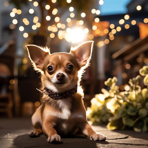 Un Perro Tendido En El Suelo Foto Premium