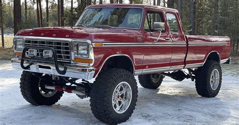 820 Mile 1979 Ford F 250 Supercab Is A Rare Lifted 4x4 43 Off