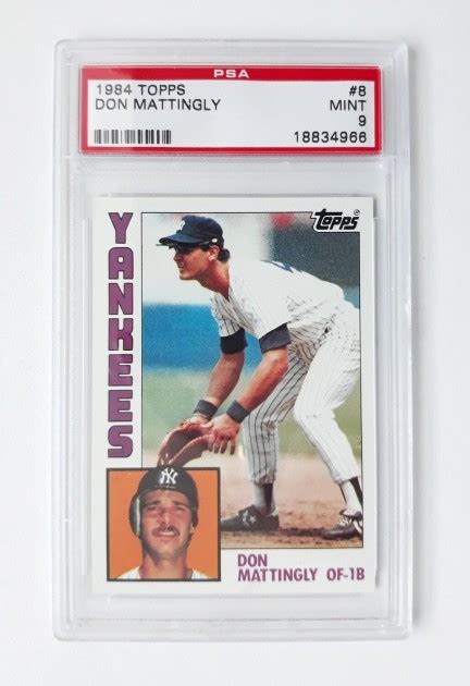 Don Mattingly Rookie Card Charitystars