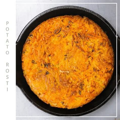 Crispy Potato Rosti - Those Vegan Chefs